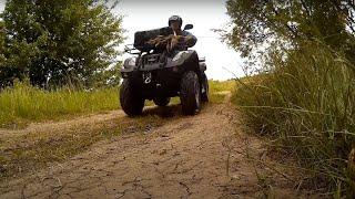 Прогулки на ATV Jianshe 250 Wild Cat Июнь 2016