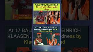 Absolute madness by Klaasen and Travis Head