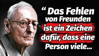 Verbotene Zitate von Hermann Hesse, die Ihr Leben verändern werden