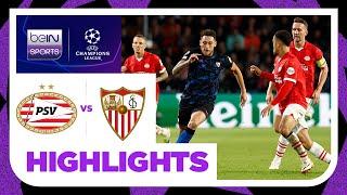 PSV v Sevilla | Champions League | Match Highlights