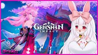 Genshin Impact!? ️Live With (𝘼𝙄) 𝙎𝙥𝙧𝙞𝙣𝙠𝙡𝙚𝙨 (EN VTuber) #vtuber #aisprinklesonarabbit #envtubers