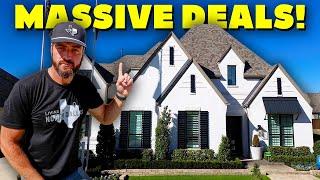 Dallas Texas Massive Luxury Homes with $100k Price Reductions! [Sandbrock Ranch Aubrey Tx.]