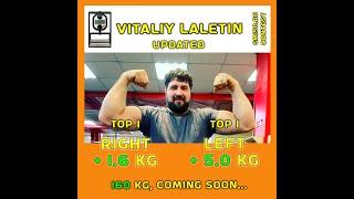 Two world records from Vitaly Laletin on GM 150! Almost 160 kg!