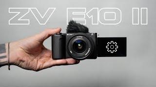 Sony ZV E10 II: 5 Essential Settings