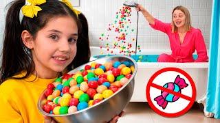 Eva and Kids Magic Candy Shower
