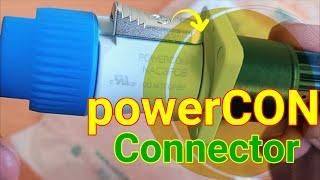 powerCON Connector 20A /250V ac