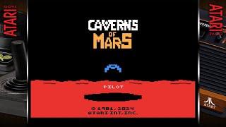 Caverns of Mars (2024)(Atari) Atari 2600 Gameplay