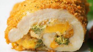 Broccoli Cheddar Chicken Roll-Ups