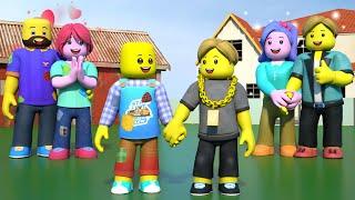 ROBLOX Brookhaven RP: Rich Boy and Poor Boy Become Friends | Roblox Dennis