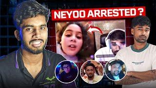 ARRESTED  Neyoo Abuse Minor Girl | Jonathan, Scout, Mortal, Thug, Goldy Bhai, Carnival Gaming