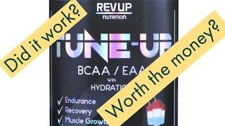 RevUp Nutrition Tune-Up BCAA With Hydration Empty Container Review