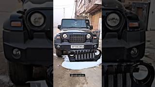 Wrangler Style Grill for Thar and cladding | #modifiedthar #modmughals