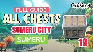 ALL CHESTS IN SUMERU CITY | Avidya Forest COMPLETE GUIDE #3【Genshin Impact】