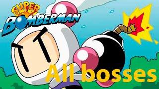 [SNES] - Super Bomberman 1,2,3,4,5 - All bosses