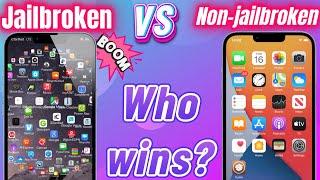 Jailbroken iPhone VS Non-Jailbroken iPhone / Quick Comparing 