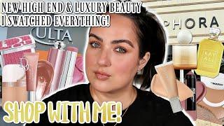 NEW MAKEUP AT SEPHORA & ULTA SWATCHED! + MY SUMMER MAKEUP ROUTINE | LET'S GO SHOPPING!