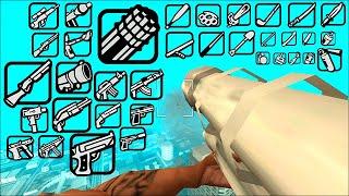 All Weapons & Sounds of GTA San Andreas in 54 Seconds « First Person »