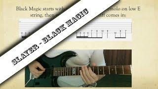 Slayer Black Magic rhythm guitar lesson