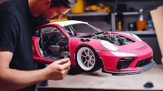 Man Builds Porsche 911 GT3 RS Hyperrealistic Scale Model | Start to Finish by @OMGscaleworks