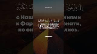 Сура 10. Йунус (Иона) аяты 75-78 Мухаммад Аль-Факих #quran #koran #коран #муса #фараон #shorts