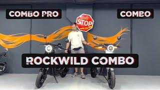 Новинка!!! Электрический скутер Rockwild Combo + Rockwild Combo Pro #электроскутер