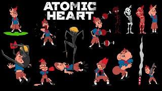 Все смерти Атомное сердце \ Atomic Heart All Death Animations