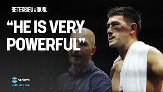 Dmitry Bivol reacts to his disappointing majority decision loss to Artur Beterbiev  