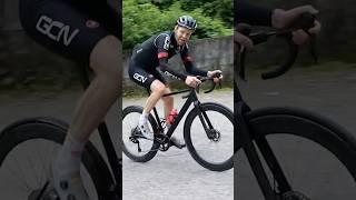 HOW steep is this climb?! 