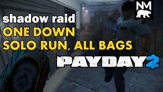 Shadow Raid Solo Stealth All Bags Guide - Payday 2