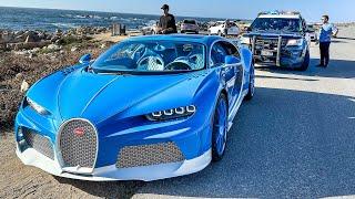 POLICE Pull Over JACOB & CO’s New Bugatti Chiron SuperSport (Monterey Car Week 2024 Day 2)