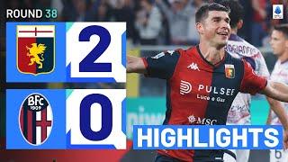 GENOA-BOLOGNA 2-0 | HIGHLIGHTS | The Grifone end their season on a high | Serie A 2023/24