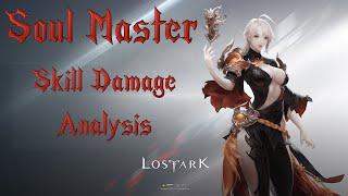 Lost Ark - Soul Master: skill damage analysis