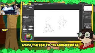 Thabo meerkat's Monday art stream