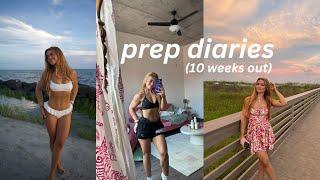 bodybuilding prep diaries: 10 weeks out | progress, how i'm feeling, & PR unboxing!