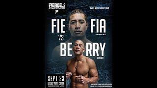 FIERCE FIGHTING CHAMPIONSHIP FULL FIGHT | SHAWN BERRY VS  DJ FIEFIA
