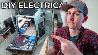 DIY Sprinter Camper Van Electrical Install - Full Tutorial