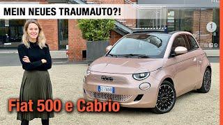 Fiat 500 e Cabrio (118 PS)  Mein neues Elektro-Traumauto für 2021?! Fahrbericht | Review | Test