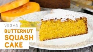 Butternut squash cake - easy vegan recipe