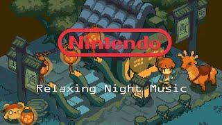 Relaxing Nintendo music video game (mostly nintendo) (w/ Night ASMR ambience)