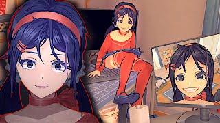 MiSide - You Get An ANIME Girlfriend But She Sucks You Into Her Game [ 1 ]