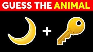 Guess the ANIMAL by Emoji?  Emoji Quiz