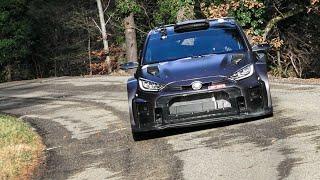 Oliver Solberg & Elliott Edmondson | Toyota GR Yaris Rally2 | on tarmac