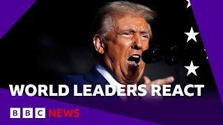 What Donald Trump's win means for Ukraine, Middle East, Russia and UK | BBC News