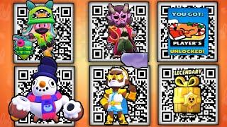 ALL FREE STUFF QR CODE IN BRAWL STARS  QR CODE NEW ALL WORKING QR CODE IN BRAWL STARSBRAWL STARS