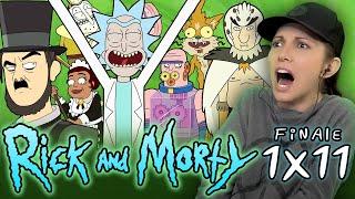 RICK & MORTY 1x11 TV Show Reaction (The Un-Unsinkable Titanic!)