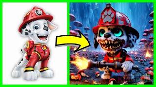 PAW Patrol as Zombies vs MARIO | Ai Animation Kingdom 2