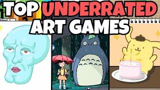 Most UNDERRATED Roblox Art Games!