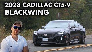 Justin Checks out the 2023 Cadillac CT5-V Blackwing | Motoring TV