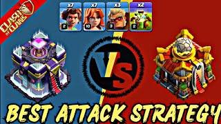 BEST TH15 vs TH16 Attack Strategy | TH15 vs TH16 Easy 3 Star Attack | Clash of Clans