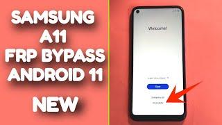 Samsung A11 Frp Bypass Google Account Unlock Android 10 Q   Samsung A11 Frp Unlock New Security 2023